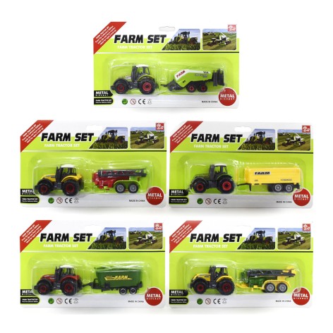 Трактор металлический "Farm Set"