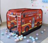 Палатка "Пожарная машина" в сумке 38*38 см