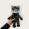 М’яка іграшка котик ЗСУ 33 см
