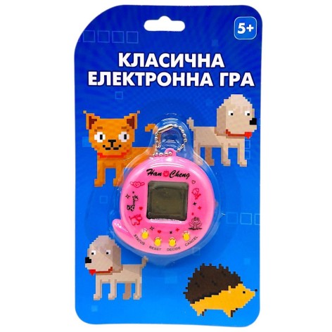 ЭЛЕКТРОННАЯ ИГРА ТАМАГОЧИ (РОЗОВАЯ)