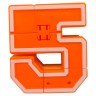 Іграшка трансформер "Цифра 5", 9 см