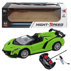 Машинка на радиоуправлении "Lamborghini" (салатовая)