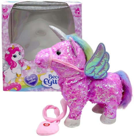 Интерактивная игрушка "Веселый Единорог" (РОЗОВЫЙ)