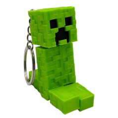 Брелок 3d печать "Minecraft: Крипер"