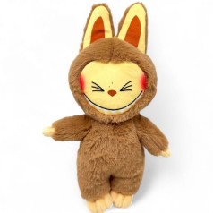 Игрушка мягкая "Лабубу Коричневая" 34 см