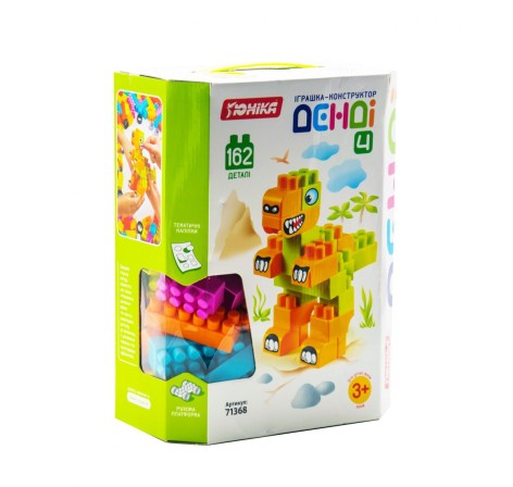 Игрушка конструктор "Денды 4", 162 дет