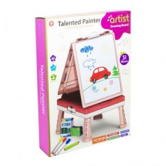 Уценка. Игровой столик "Talented Painted", розовый, 31 деталь - Повреждена упаковка.