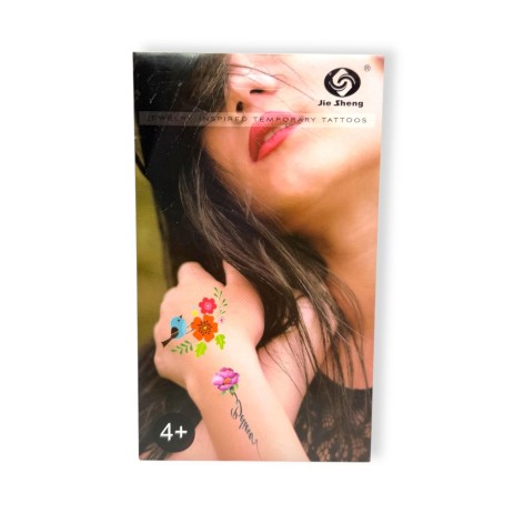 Набор временных тату 4 листа