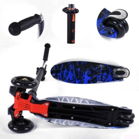 Самокат "Best Scooter", чорний