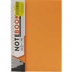Блокнот "Office book" A5, 40 листов (оранжевый)