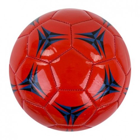 М'яч футбольний розмір №2 червоний мікс