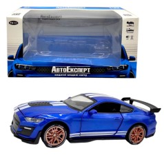 Машинка "Авто Експерт" металопластик, 1:32, звук, світло, інерція (Синій)