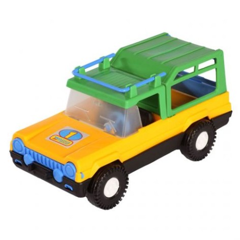 Машина пластикова Сафарі жовта