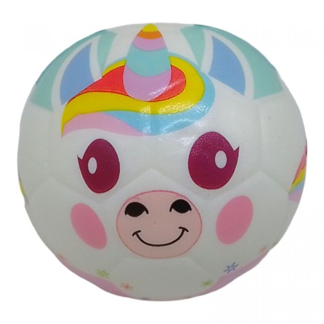 М'яч фомовий Єдиноріг 9 см блакитний