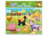 Гра розвиваюча Vladi Toys мʼякі пазли А4 Малюк зможе "Ферма"