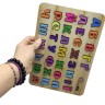 Деревянный сортер "Буквы" PuzzleOK