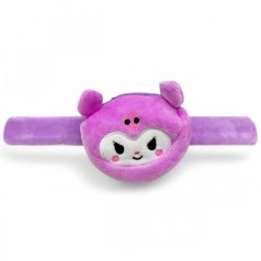 Браслет-ломашка з монетницею "Санріо. Куромі", фiолетовий