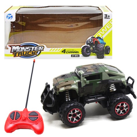 Машинка на радиоуправлении "Monster Truck" (зеленый)