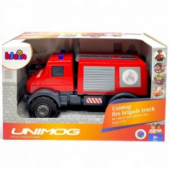 Машинка пластикова "Пожежний автомобіль Unimog"