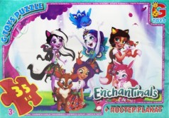 Пазлы из серии "Enchantimals", 35 эл