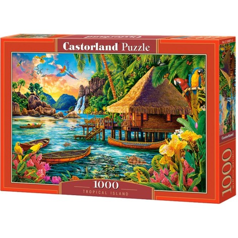 Пазлы Castorland "Тропический остров", 1000 элементов