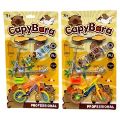 Набір пальчиковий "Капібара" (Мікс) 28 см