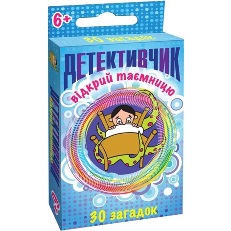 Игра карточная "Детективчик: 30 загадок" (укр)