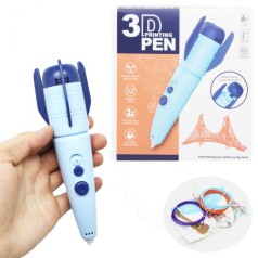 3D ручка "Ракета", голубая