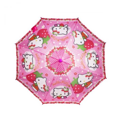 Парасолька "Hello Kitty: полуничка", d = 69 см