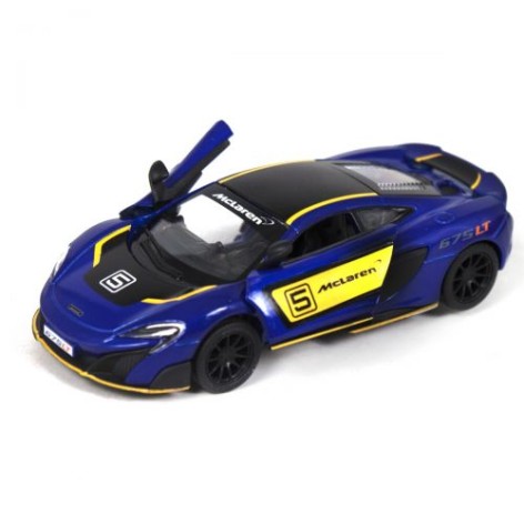 Машинка KINSMART McLaren 675LT (синя)