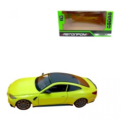 Игрушка машина мет. 1:24 BMW M4, батар., свет, звук, откр. двери