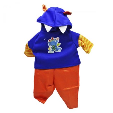 Одяг для пупса "Yale Baby" Динозаврик (синій)