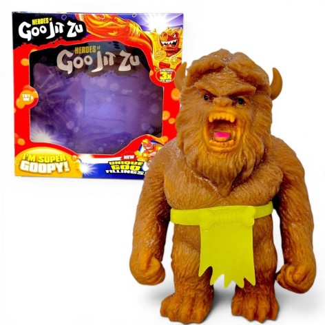 Игрушка-тянучка "Heroes of Goo Jit Zu" Йети (КОРИЧНЕВЫЙ)