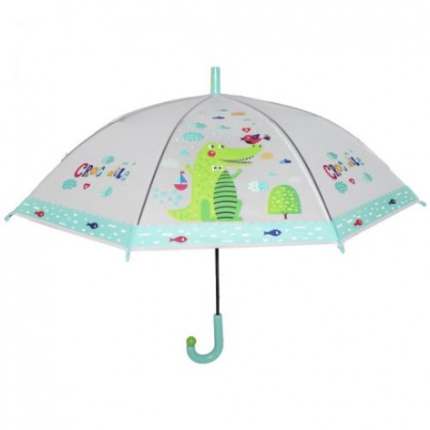 Детский зонтик, зеленый