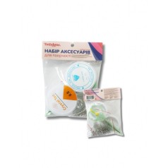 Набор аксессуаров для творчества для создания украшений "серебряный"