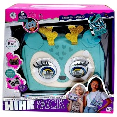 Интерактивная сумочка (моргает, звуки, музыка, реагирует на прикосновения) в коробке 25х24х10 см