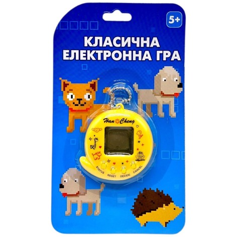 ЭЛЕКТРОННАЯ ИГРА ТАМАГОЧИ (ЖЕЛТЫЙ)