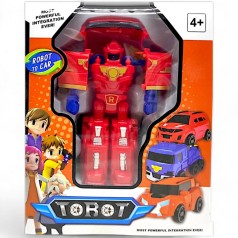Робот-трансформер "Тобот (Tobot)", 11 см, красный