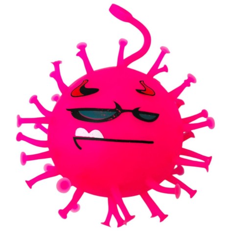 СЯЮЩИЙ ЁЖ КОРОНАВИРУС 9 СМ (Розовый)