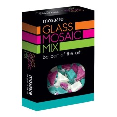 Creativity kit "Mosaic mix: white, turquoise, glitter purple" MA5004