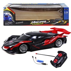 Машинка на радиоуправлении "High Speed Racing" красная