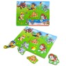 Деревʼяна іграшка KidsHits Paw Patrol пазли-вкладиші 30*22*1,5 см