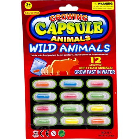 Зростайки в капсулі на планшетці (ДИКІ ТВАРИНИ)