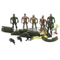 Набор солдатиков "Military Series: Комбат" вид 3