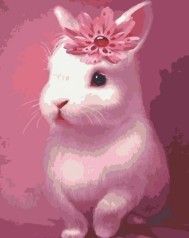 Картина по номерам "Pink!"