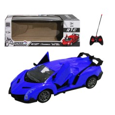 Машинка на радиоуправлении "Lamborghini", синяя