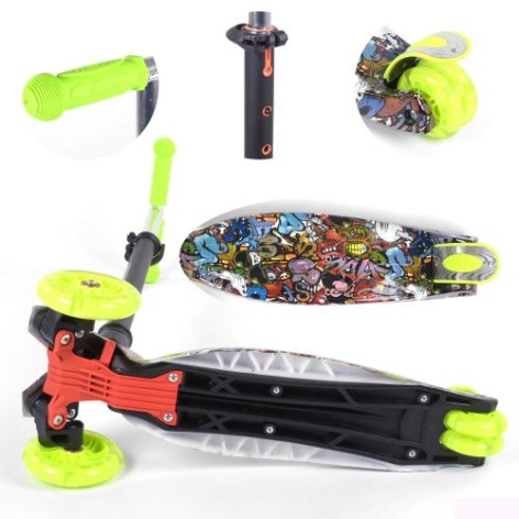 Самокат "Best Scooter", салатовый