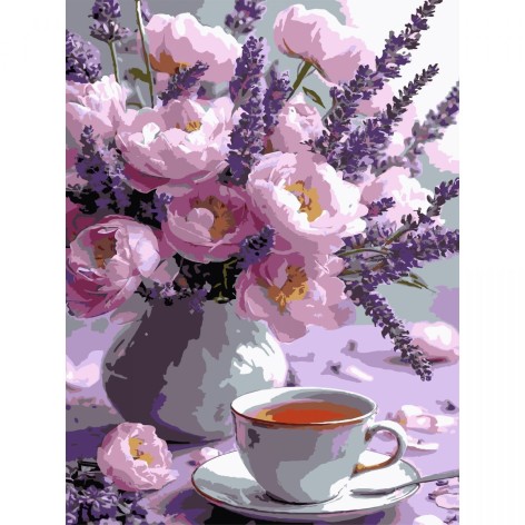 Картина по номерам "Весеннее цветение" 30х40 см