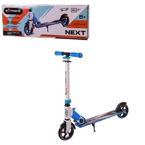 Самокат міський "Extreme Motion NEXT", синій