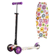 Самокат триколісний “Best Scooter: Цветы"